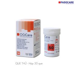 Que thử đường huyết OGCare (50 que)