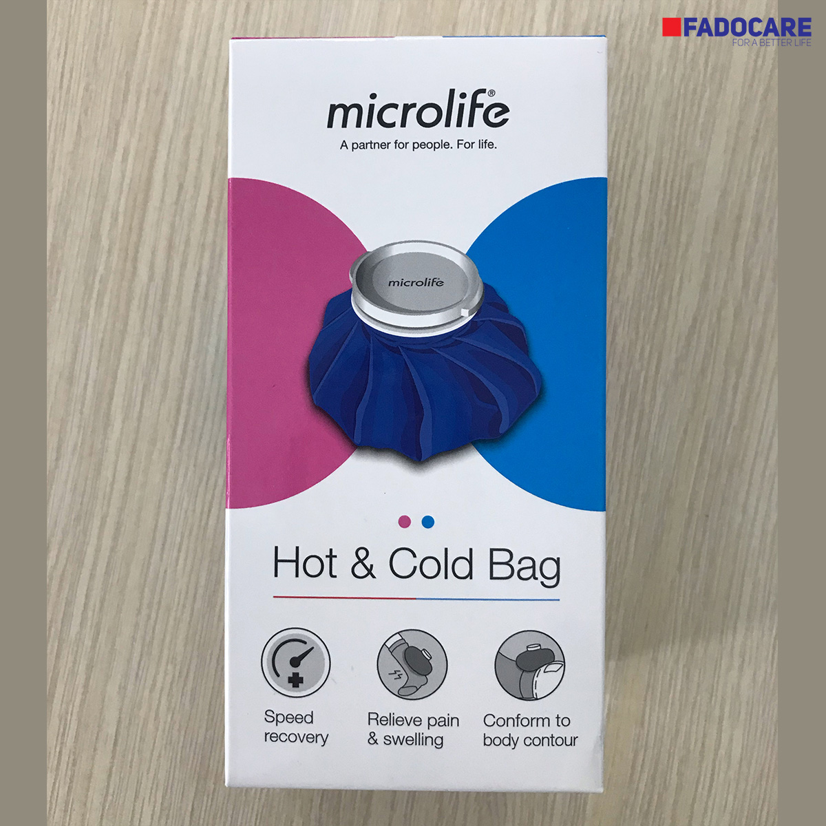 Túi chườm nóng lạnh Microlife – Giảm đau, giảm sưng, phục hồi cơ nhanh chóng
