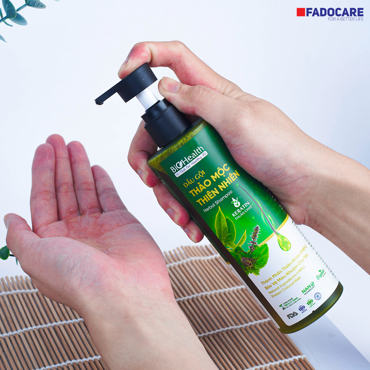 Dầu gội BioHealth – Giữ màu nhuộm, dưỡng tóc khỏe tự nhiên
