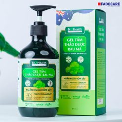 Gel tắm rau má BioHealth – Làm dịu da, giảm mụn lưng