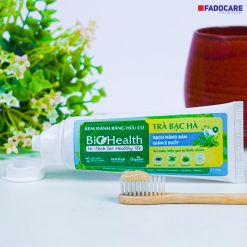 Kem đánh răng trà bạc hà BioHealth – Sạch mảng bám, thơm miệng