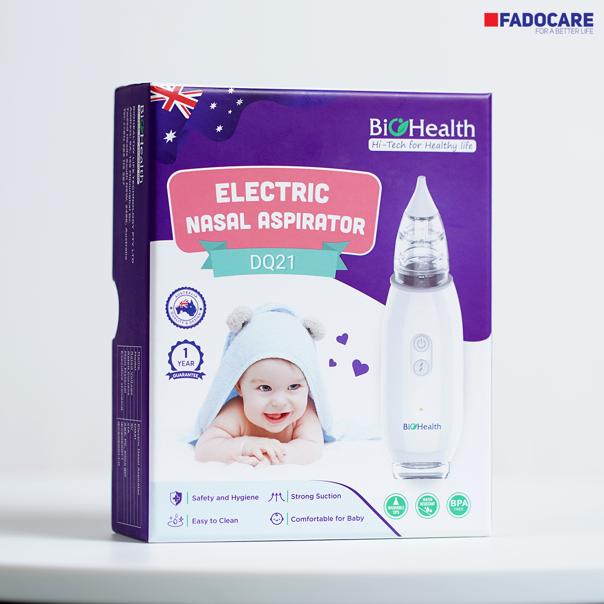 Hộp máy hút mũi BioHealth DQ21