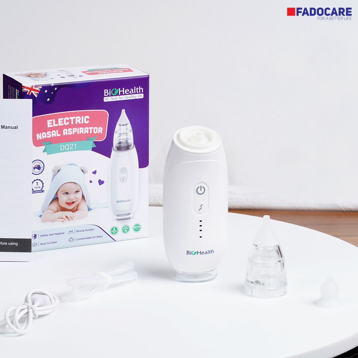 Phụ kiện máy hút mũi BioHealth DQ21