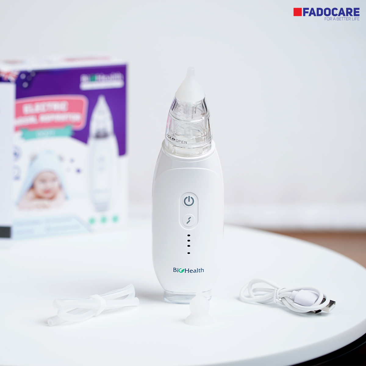 Chi tiết máy hút mũi BioHealth DQ21