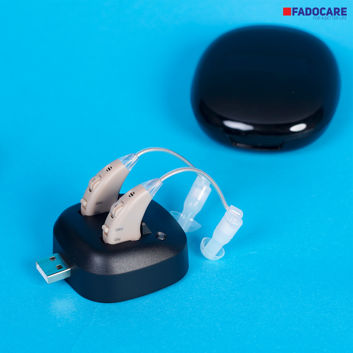 Máy trợ thính BioHealth JH-338-C1 đeo sau tai