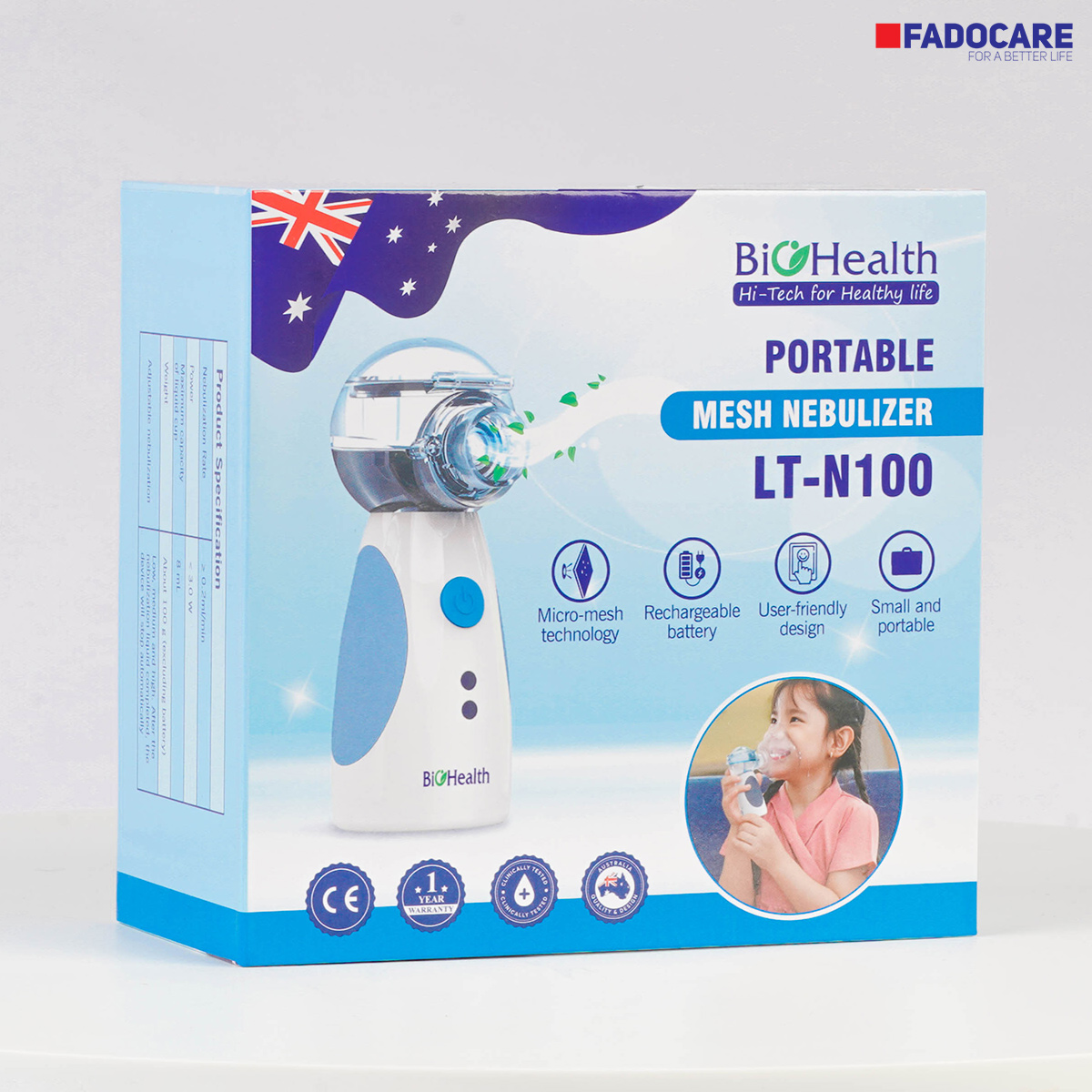 Máy xông khí dung BioHealth LT-N110 - Ảnh 5