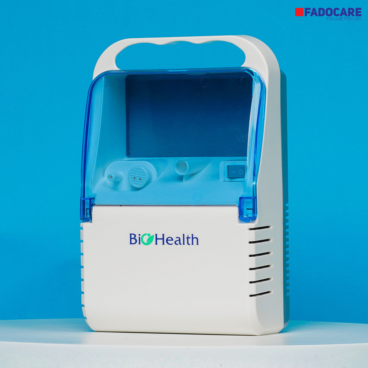 Máy xông khí dung BioHealth NEB BASIC góc phải