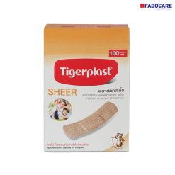 Băng cá nhân tigerplast sheer 19 x 72 mm hộp 100 miếng