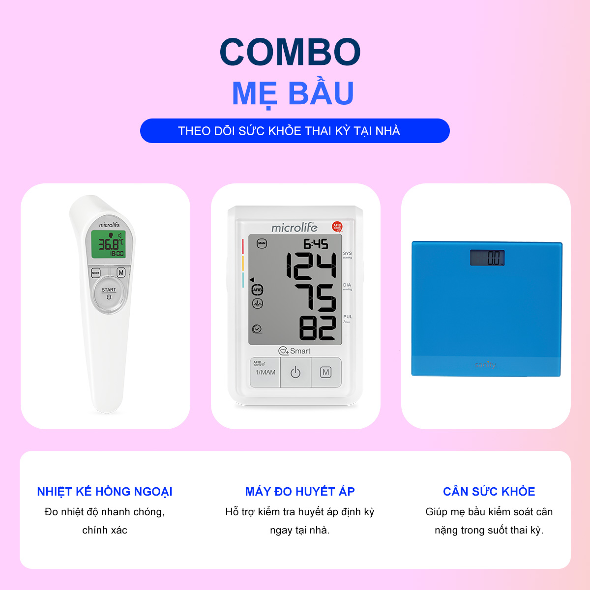 Combo mẹ bầu