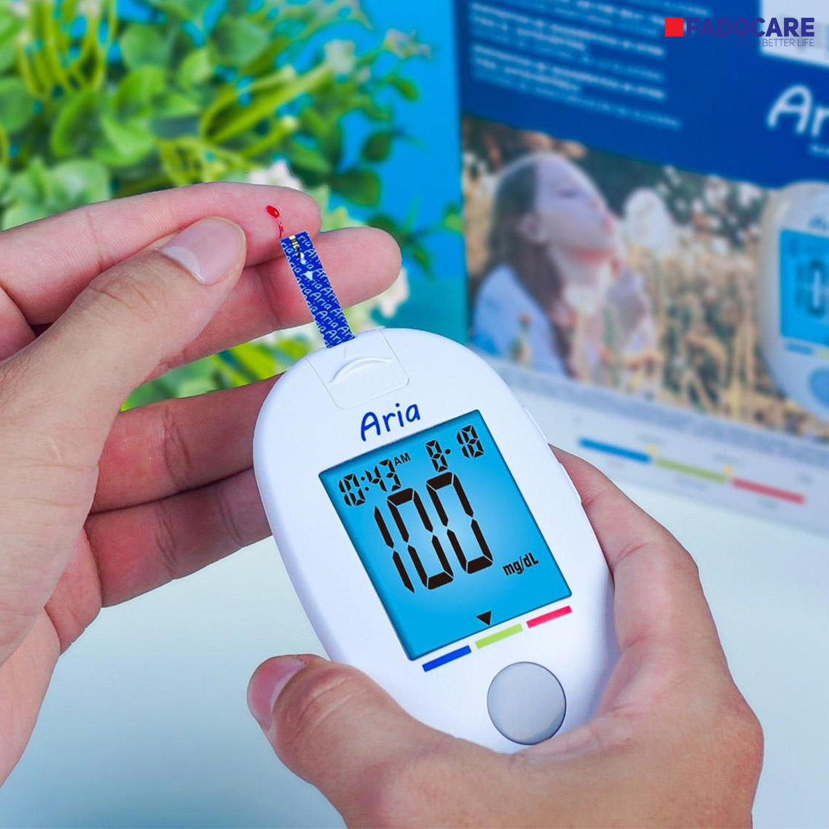 Hướng dẫn sử dụng máy đo đường huyết Aria